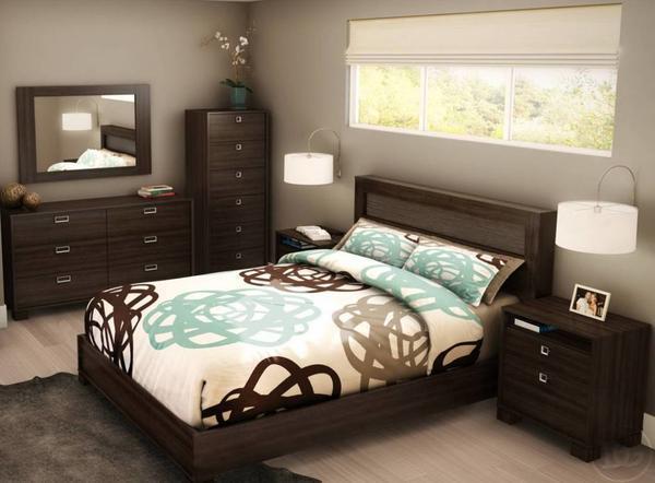 При оформлении современной спальни необходимо создавать неповторимый интерьер комнаты