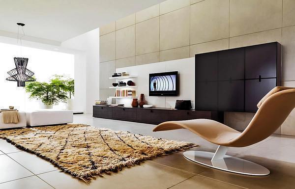 Современную мебель для гостиной можно подобрать в любом стиле: хай-тек, минимализм, поп-арт