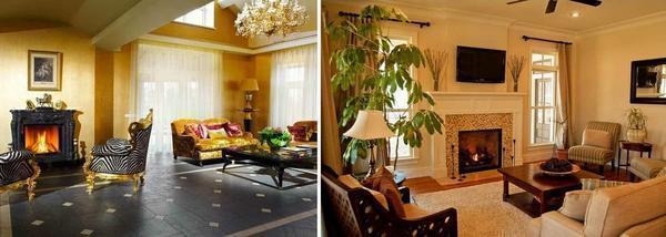 В большом частном доме вы можете создать дизайн в стиле модерн, кантри, классика или минимализм