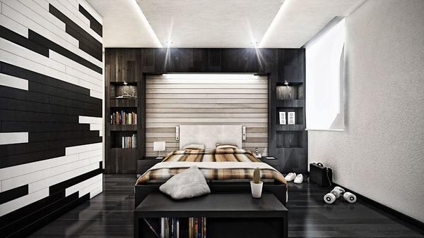 Оформить спальную комнату в черно-белом цвете можно самостоятельно, главное – тщательно продумать дизайн помещения