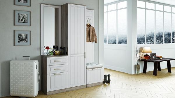 Шкаф в стиле прованс отличается небольшими размерами и отличными эстетическими качествами 