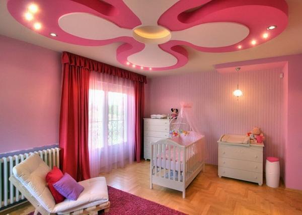 Потолок в детской комнате обязательно должен быть экологичным и нетоксичным