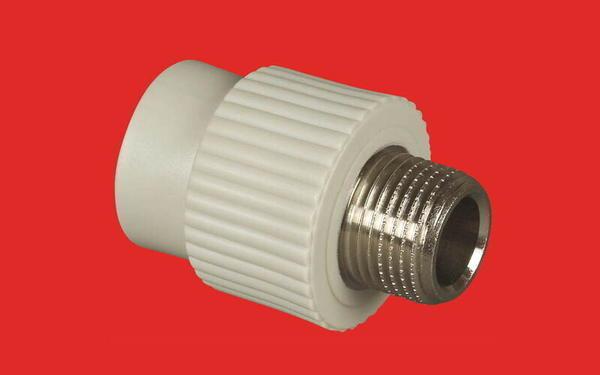 Муфта переходная с металла на полипропилен имеет большой срок службы и сохраняет прочность на протяжении всего времени работы