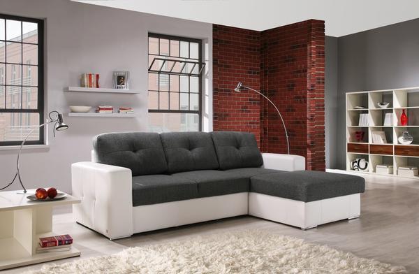 Выбирая стильный диван для гостиной, учитывайте  его размеры, форму и качество механизма