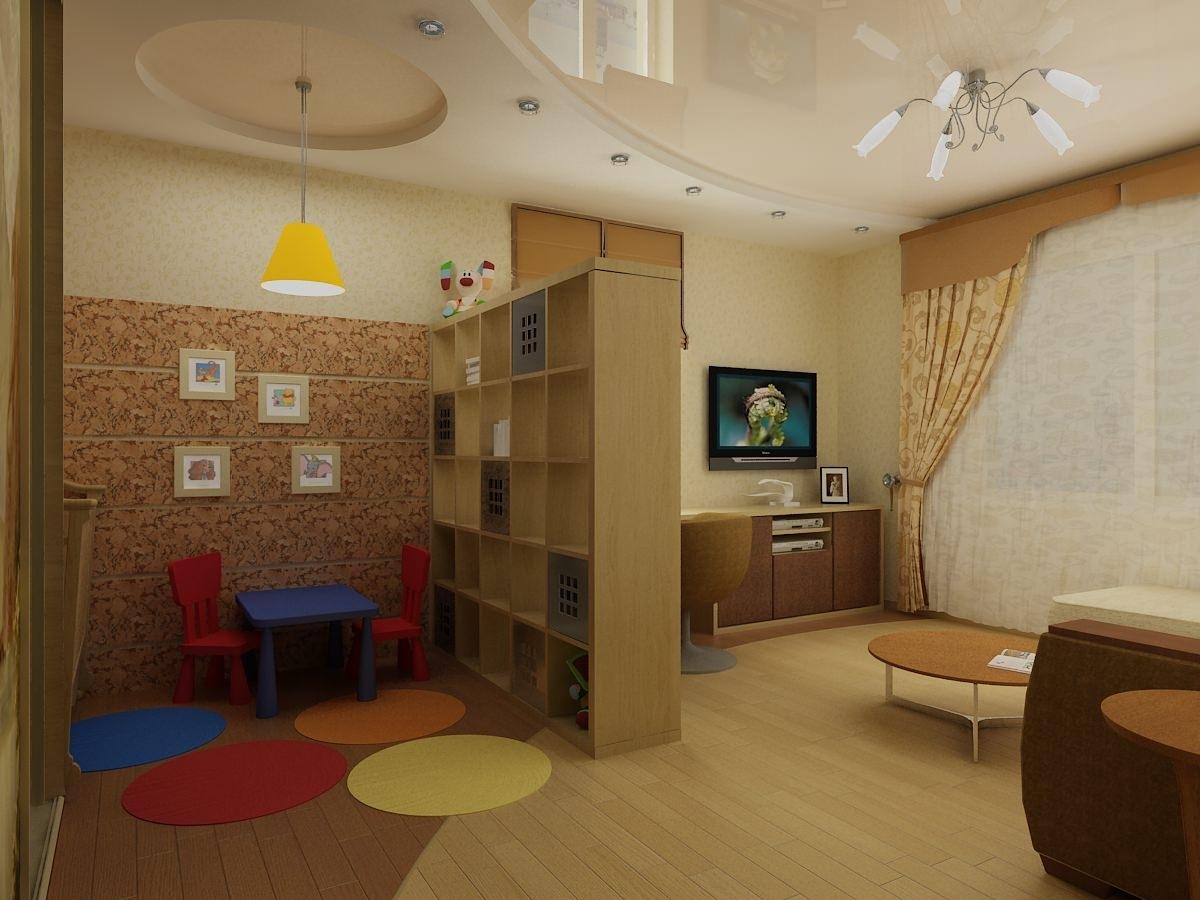 детская комната зонирование пространства