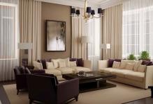 white-living-room-curtains