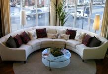 Good-living-Room-with-Chic-Furniture-of-Round-SEctional-Sofa-also-Cushion-