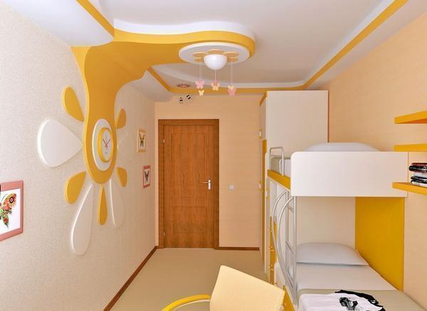 При оформлении креативной детской комнаты, нужно комбинировать цветовую гамму и мебель в одном стиле