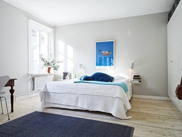 Если вы любите простоту и функциональность, тогда для вас подойдет спальня в скандинавском стиле