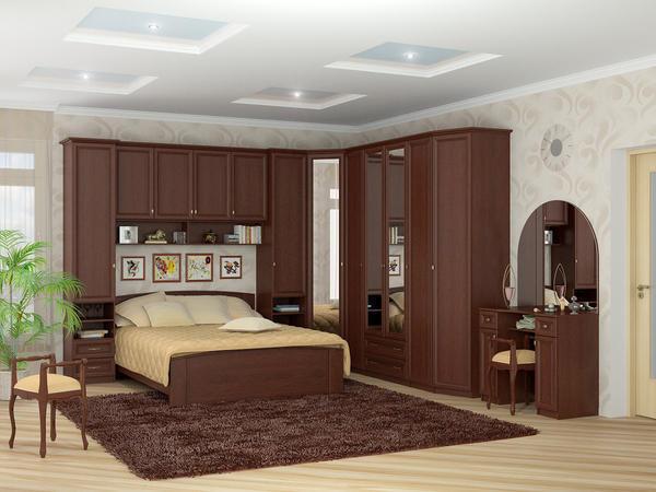 Красивая и удобная мебель в спальне дарит человеку хороший сон, спокойствие и комфорт