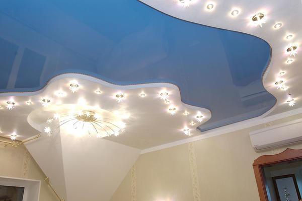 Многоуровневые потолки из гипсокартона стали наиболее популярным решением для создания сложных потолочных конструкций 