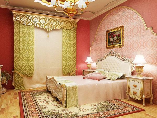 Дизайн спальни в восточном стиле