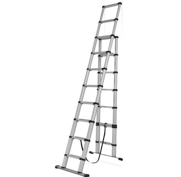 Если вам необходимо выполнять работы на высоте, тогда лучше подбирать лестницу высотой 5 метров