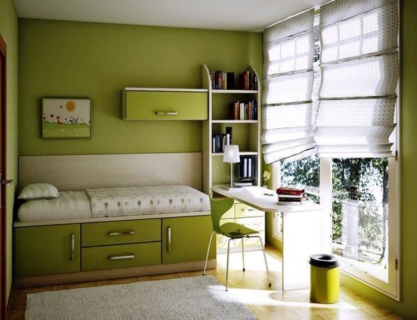 Маленькие спальни, как правило, уютнее. Для них легче подобрать удобный дизайн для ваших детей 