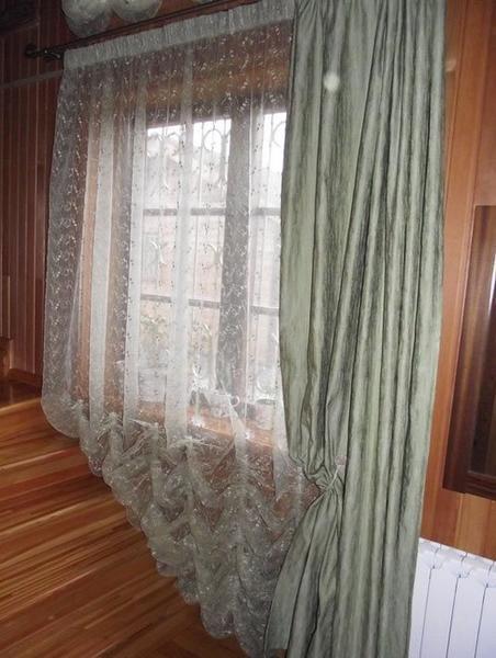 Универсальный вариант для любой комнаты – шторы с кулиской