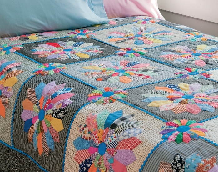 Одеяло пэчворк: Лоскутные одеяла в стиле пэчворк на фото. Идеи техники данного стиля