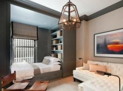 Совмещенная гостиная со спальней создадут уникальный дизайн в вашей квартире