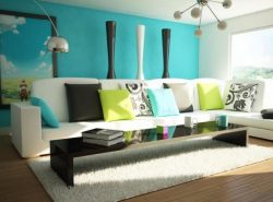 Гостинная комната может быть оформлена в определенном стиле с уникальными элементами декора