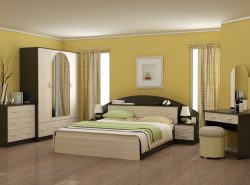 К выбору гарнитура в спальную комнату нужно подходить с особым вниманием: мебель  дополняет дизайн помещения, делает его функциональным и практичным