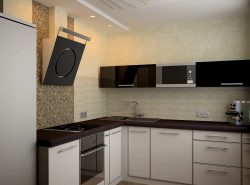 Кухонные шкафы на стенах из гипсокартона должны быть закреплены надежно и прочно