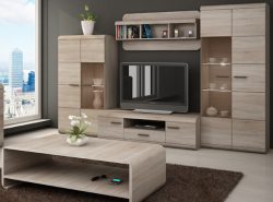 Модульная мебель позволит сделать гостиную стильной и удобной
